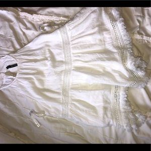 Die & Rae tank top. Feathered bottom